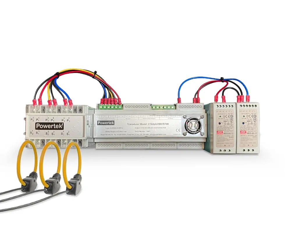 CTA3ph Flexible AC Current Sensor 0-5A output