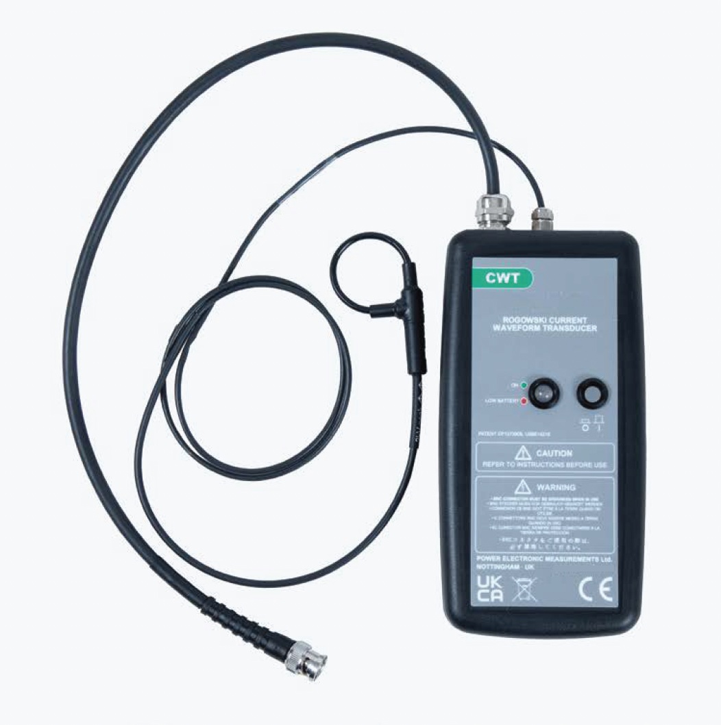 CWTMini50HF, 50MHz high frequency current probe with clip-on current sensor