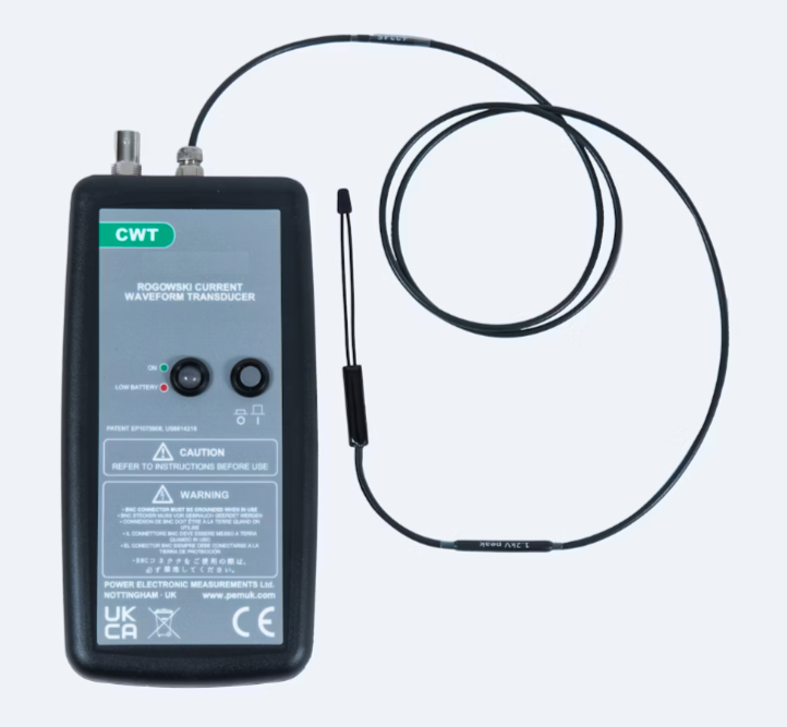 CWTUM-F and CWTUMHF-F Ultra Mini Rogowski-coil ac current sensing probe