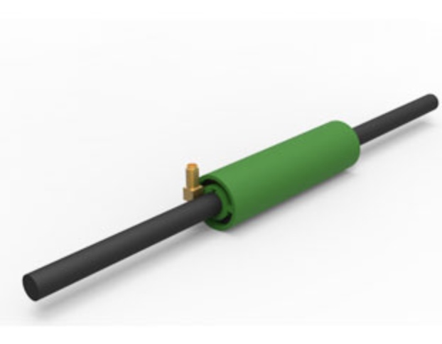 Non-contact AC voltage transducer