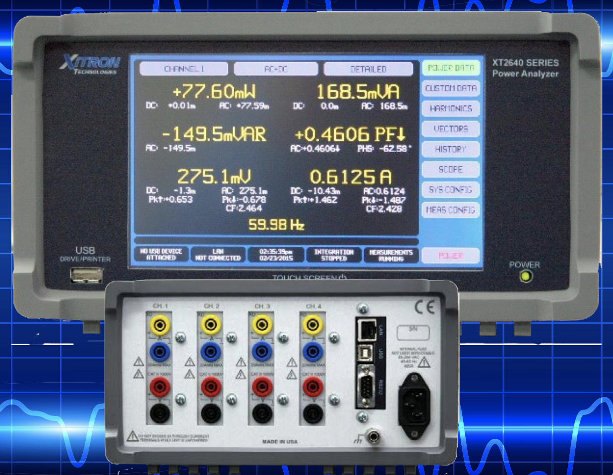 PA2640 Power Analyser Watt Meter