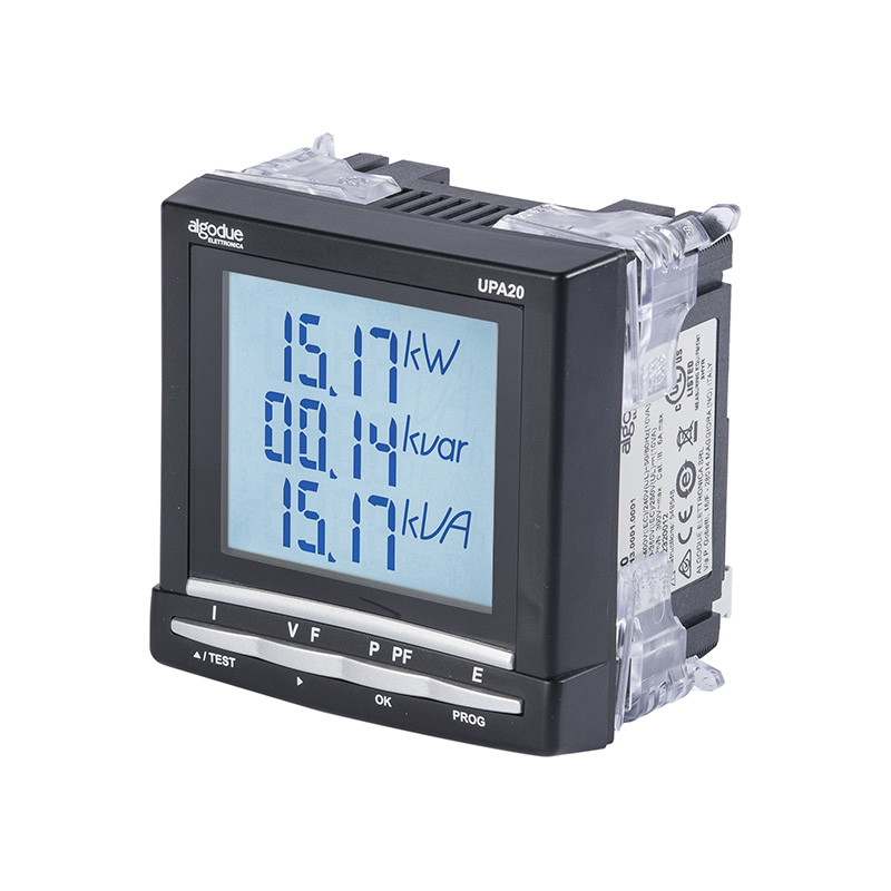 6A three phase 3 or 4 wire programmable energy meter