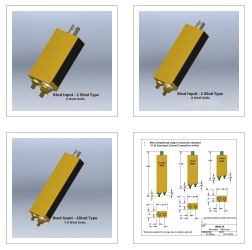 series W-1-stud co-axial shunts, current viewing resistor.