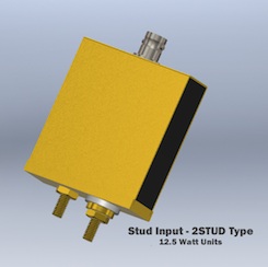 series W-2-stud co-axial shunts, current viewing resistor.
